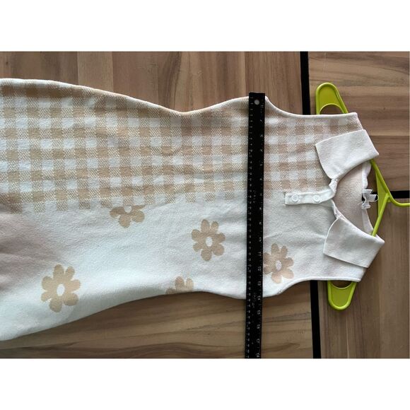 LE LIS Printed Sleeveless Front Button Detail Knit‎ Mini Dress - Picture 7 of 7